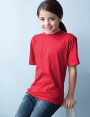 Red organic cotton t-shirt